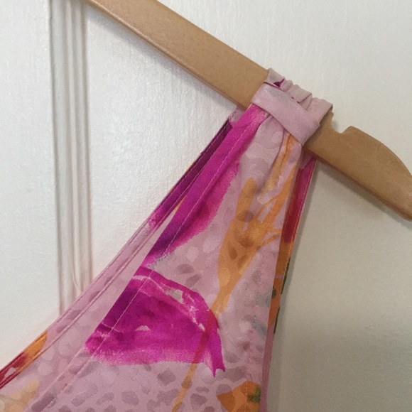 Escada Floral Print Silk Tank Top/Cami Size 34 - Picture 7 of 8